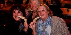 Lucy Gregory, Monica Hayes en Karen Hoogendijk